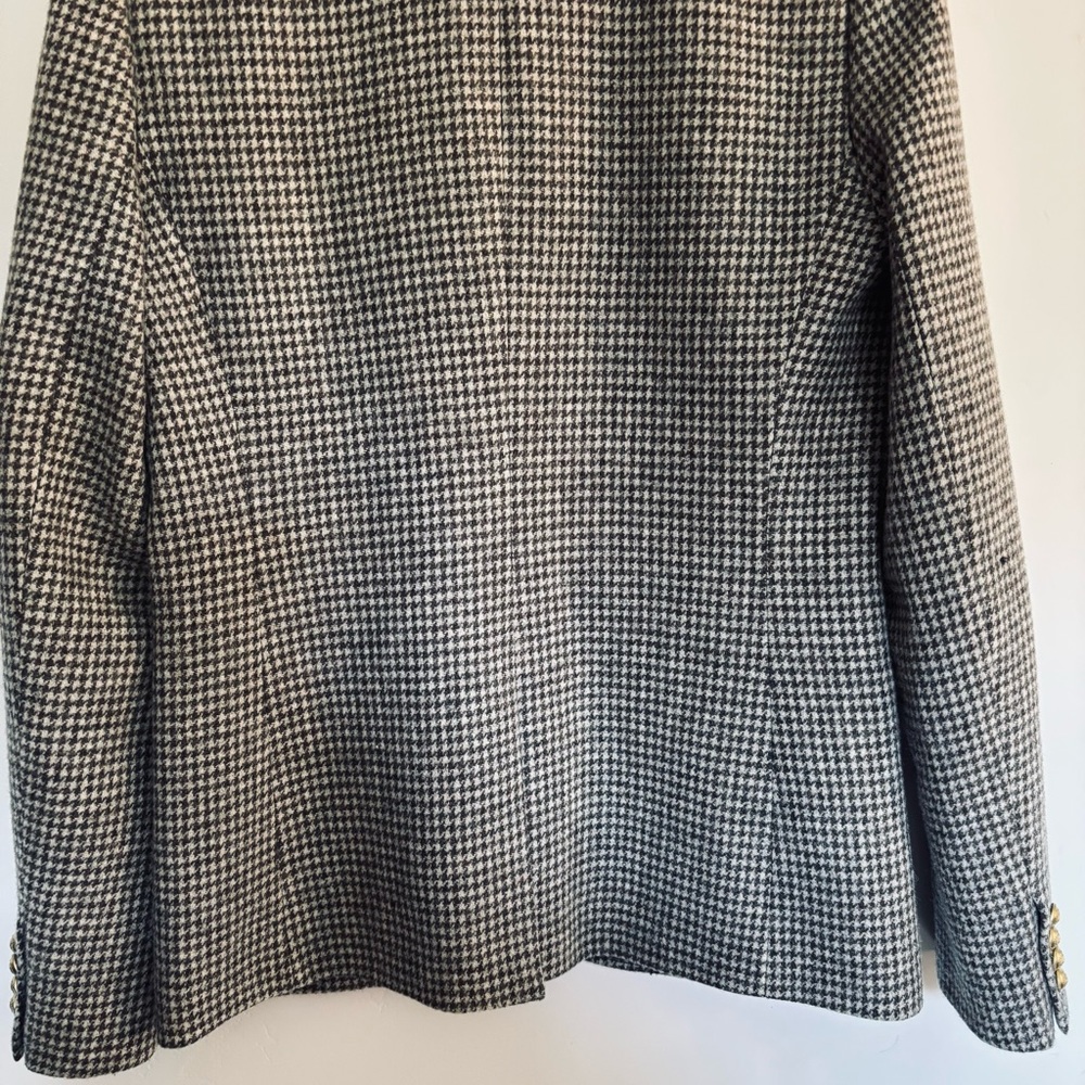 J. Crew Rhodes Puppytooth Blazer 100% Wool - Picture 5 of 15